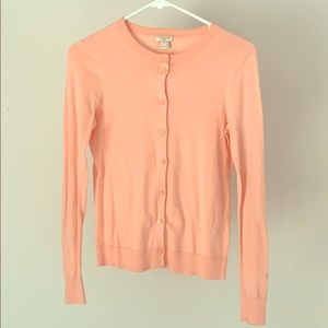 J.Crew Coral Cardigan